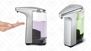 Grab A Very Rare Discount on This Touch-Free Simplehuman Soap Dispenser